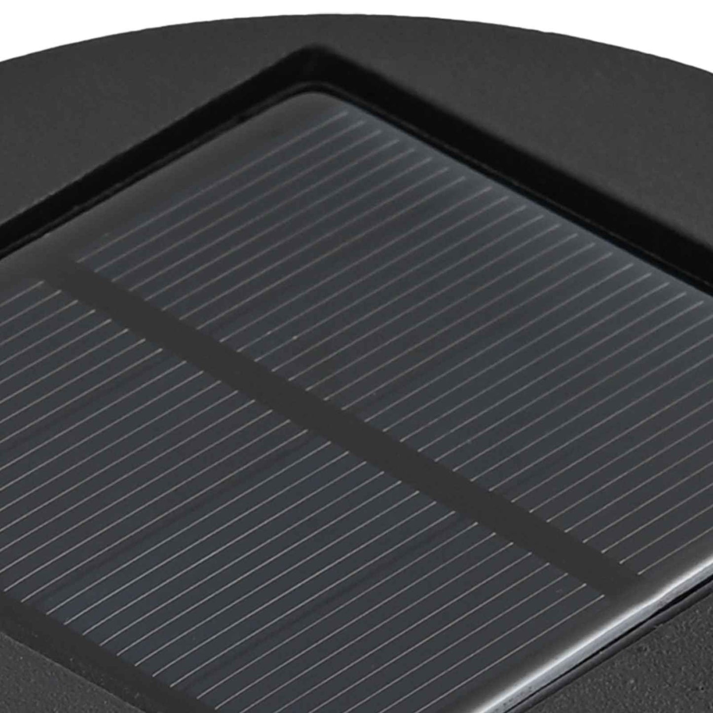 Solar LED Pad Licht 2 pcs Zwart Koudgewalst staal is nu te koop bij PeponiXL, paradijselijk wonen!