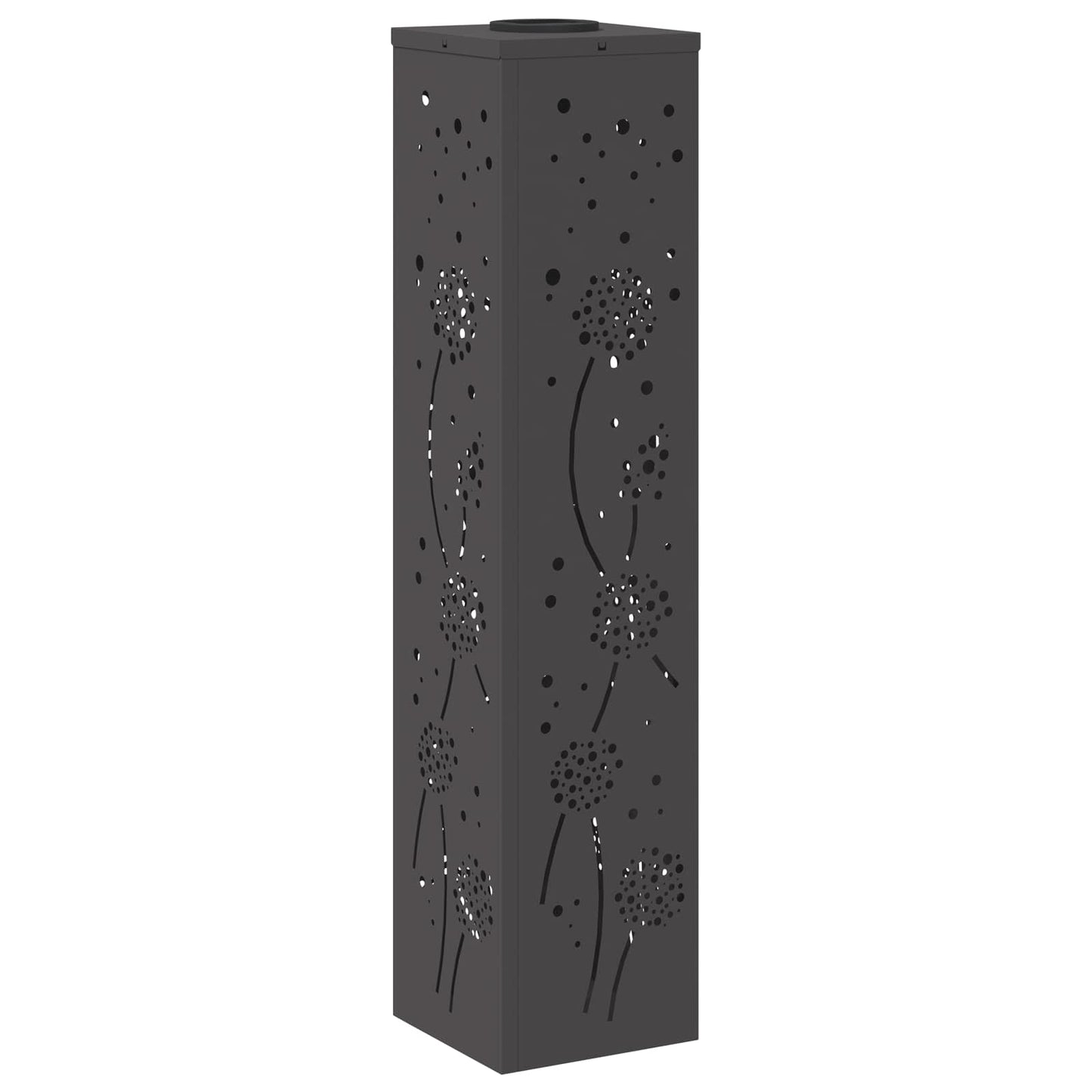 Solar LED Pad Licht 2 pcs Zwart Koudgewalst staal is nu te koop bij PeponiXL, paradijselijk wonen!