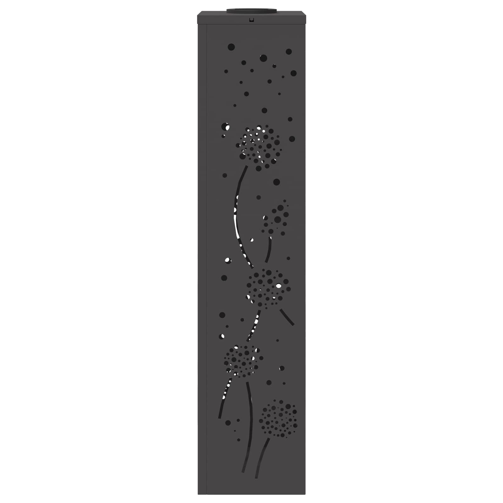 Solar LED Pad Licht 2 pcs Zwart Koudgewalst staal is nu te koop bij PeponiXL, paradijselijk wonen!