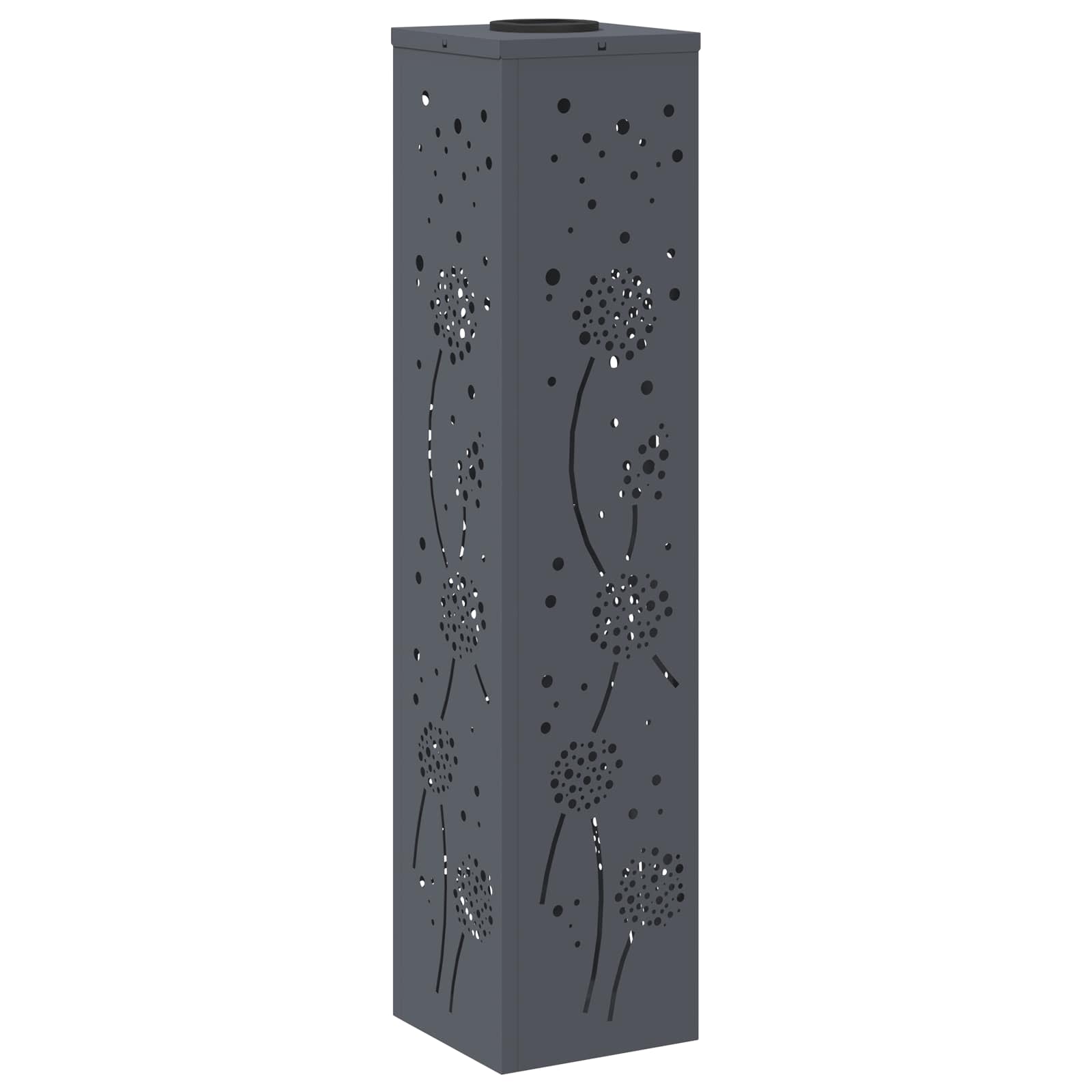 Solar LED Pad Licht 2 pcs Antraciet Koudgewalst staal is nu te koop bij PeponiXL, paradijselijk wonen!