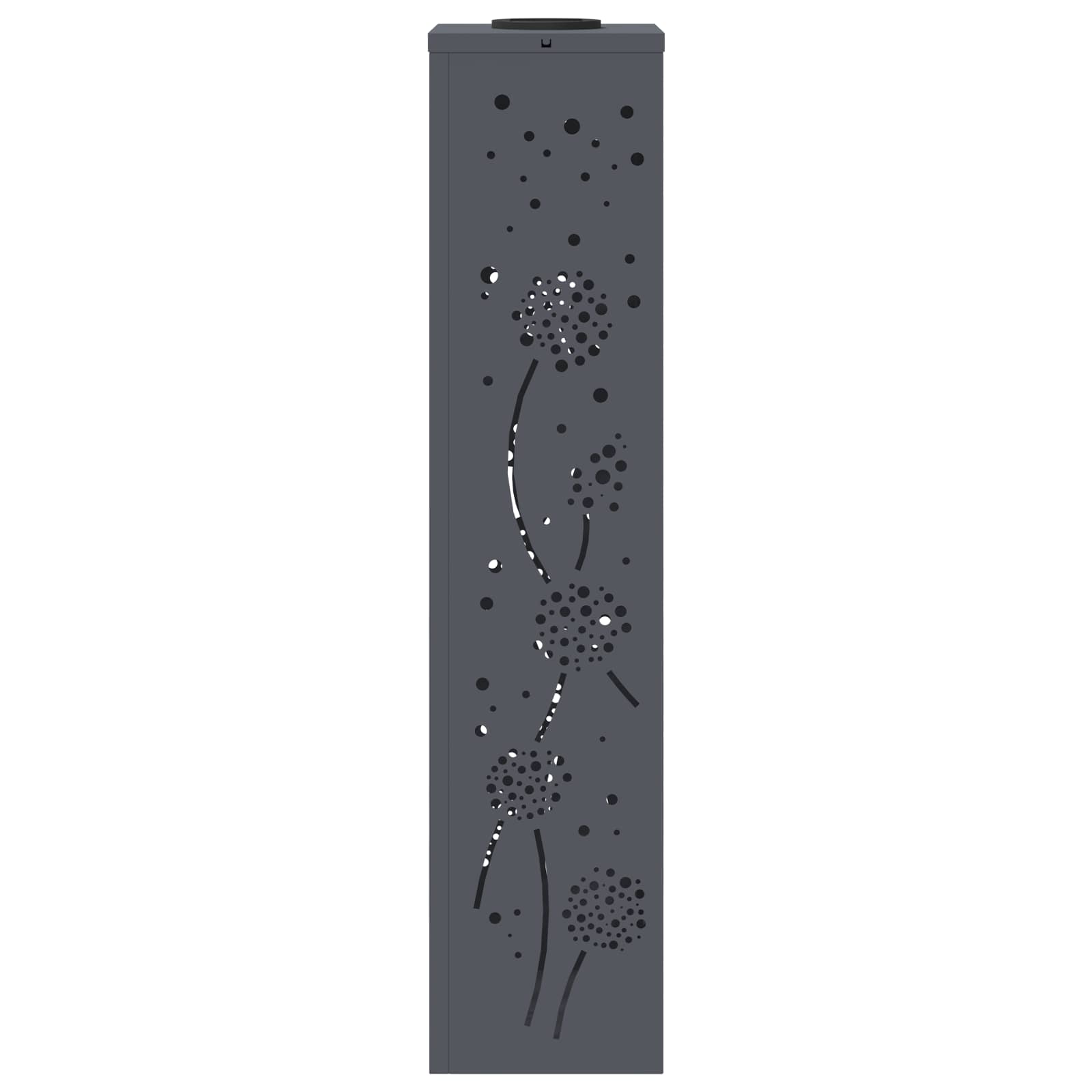 Solar LED Pad Licht 2 pcs Antraciet Koudgewalst staal is nu te koop bij PeponiXL, paradijselijk wonen!