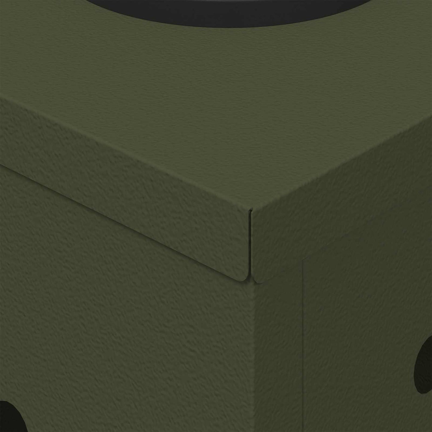 Solar LED Pad Licht 2 pcs Olijf Groen Koudgewalst staal is nu te koop bij PeponiXL, paradijselijk wonen!