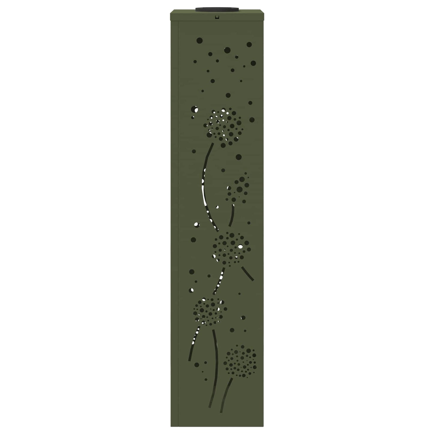 Solar LED Pad Licht 2 pcs Olijf Groen Koudgewalst staal is nu te koop bij PeponiXL, paradijselijk wonen!