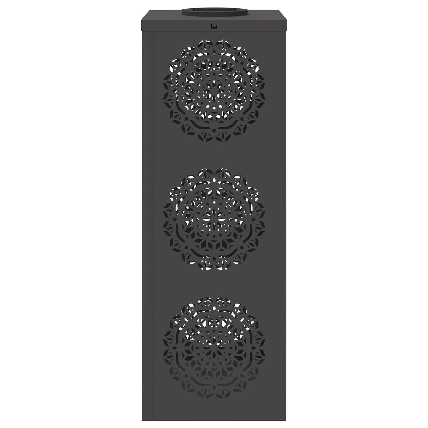 Solar LED Pad Licht 2 pcs Zwart Koudgewalst staal is nu te koop bij PeponiXL, paradijselijk wonen!