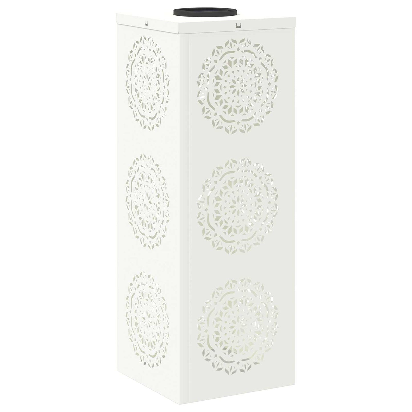 Solar LED Pad Licht 2 pcs Wit Koudgewalst staal is nu te koop bij PeponiXL, paradijselijk wonen!