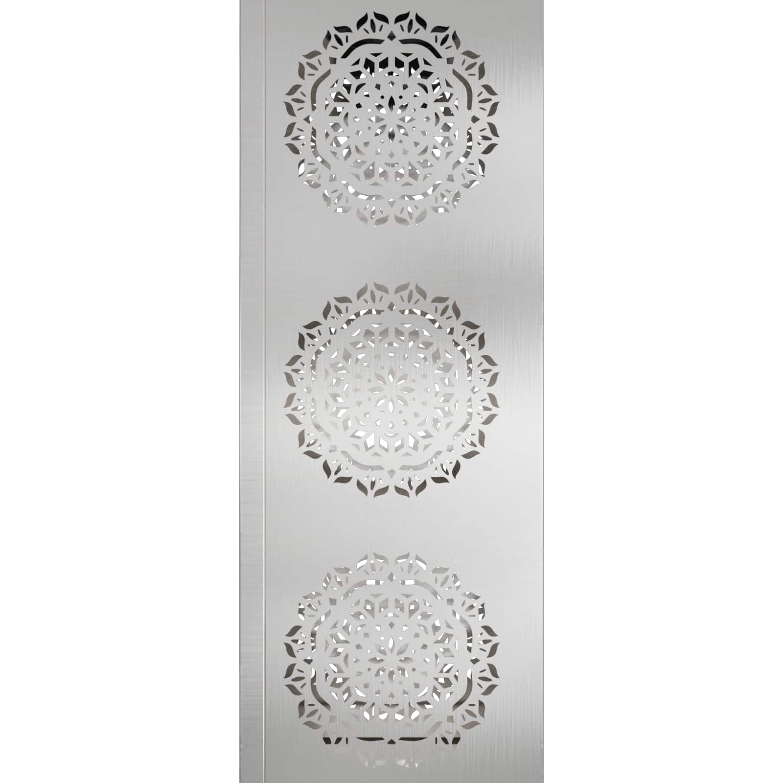 Solar LED Pad Licht 2 pcs Zilver Roestvrij staal is nu te koop bij PeponiXL, paradijselijk wonen!