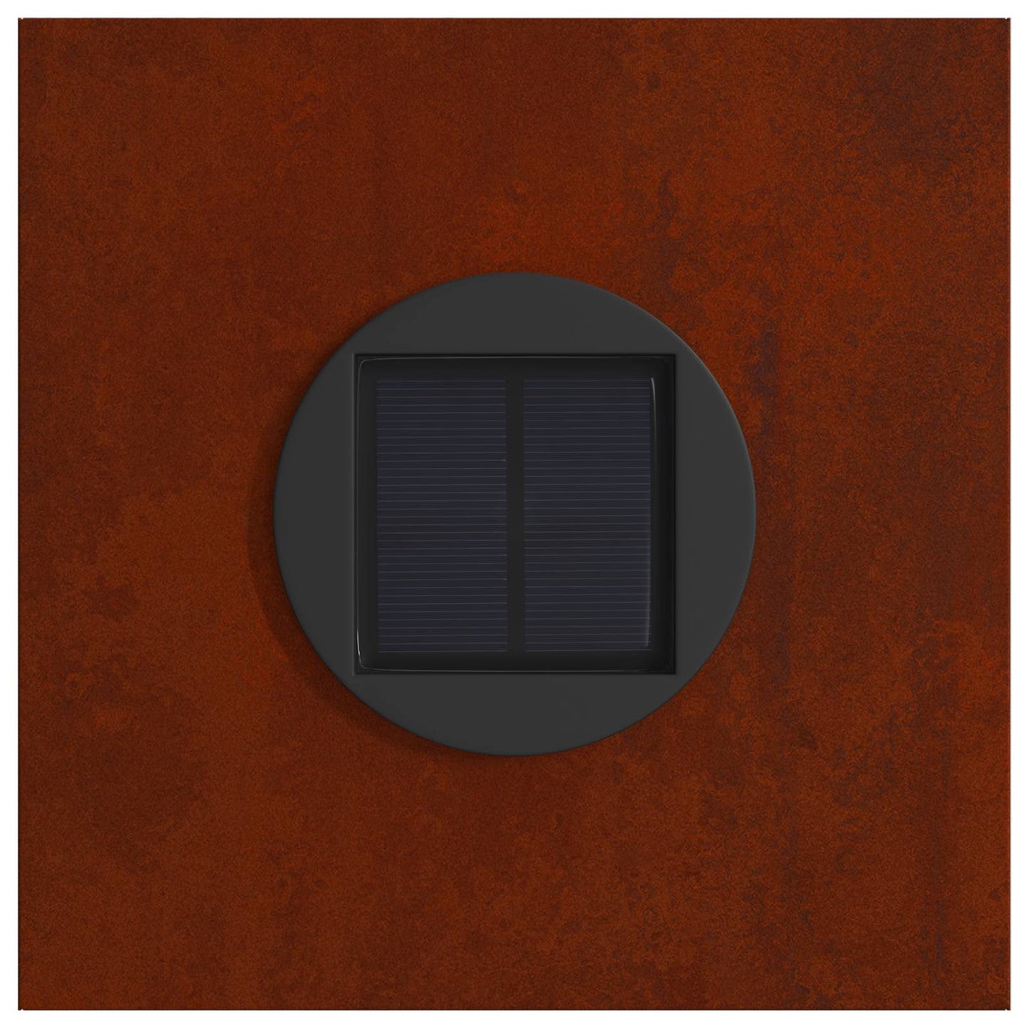 Solar LED Pad Licht 2 pcs Roestig Cortenstaal is nu te koop bij PeponiXL, paradijselijk wonen!