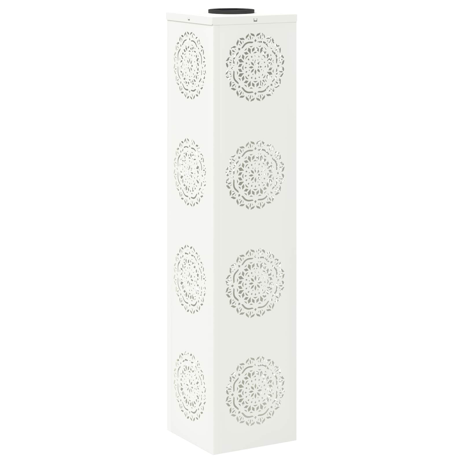 Solar LED Pad Licht 2 pcs Wit Koudgewalst staal is nu te koop bij PeponiXL, paradijselijk wonen!
