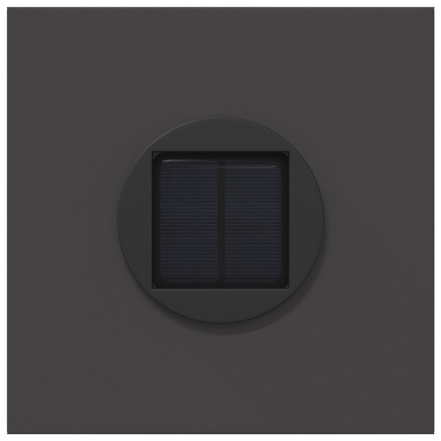 Solar LED Pad Licht 2 pcs Zwart Koudgewalst staal is nu te koop bij PeponiXL, paradijselijk wonen!