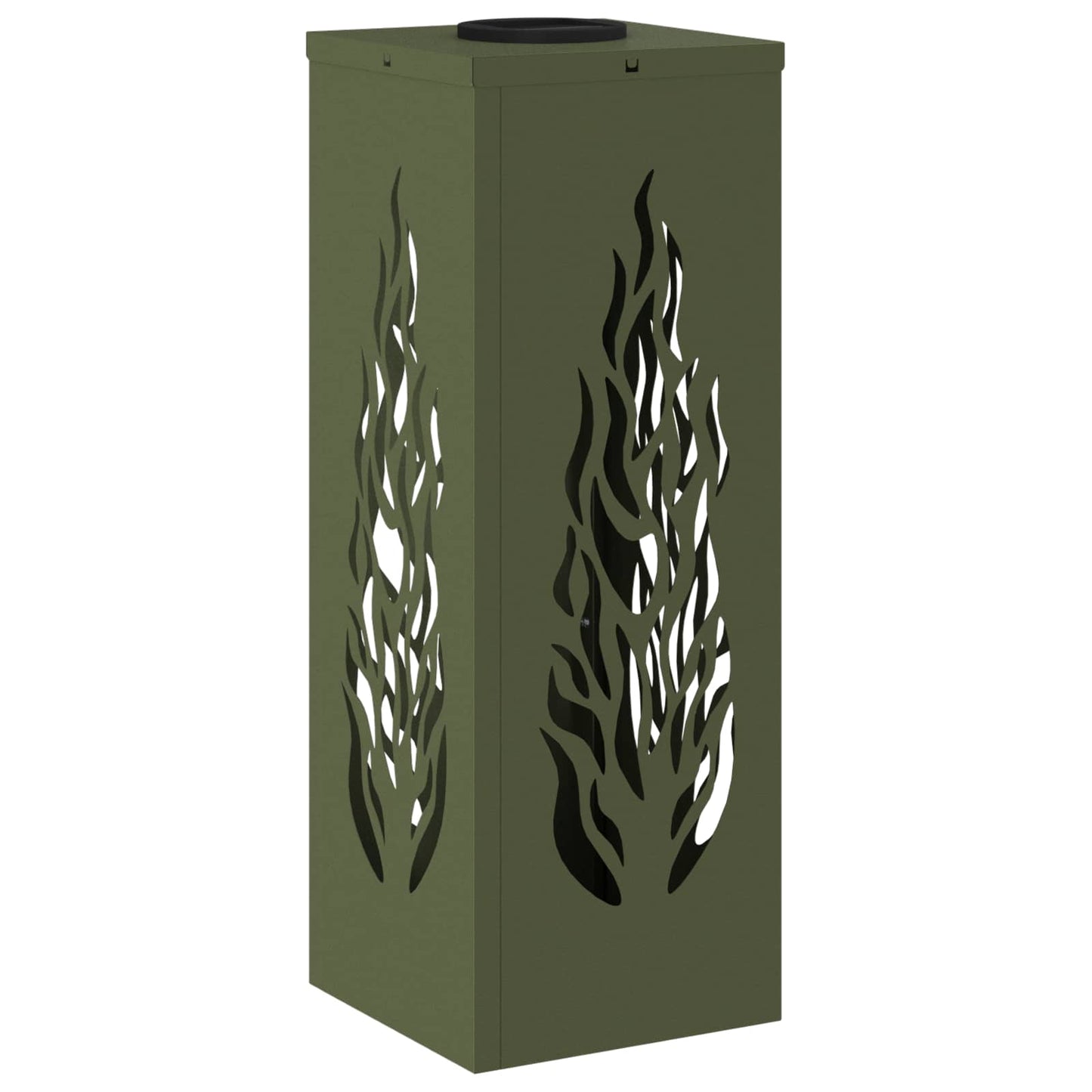 Solar LED Pad Licht 2 pcs Olijf Groen Koudgewalst staal is nu te koop bij PeponiXL, paradijselijk wonen!