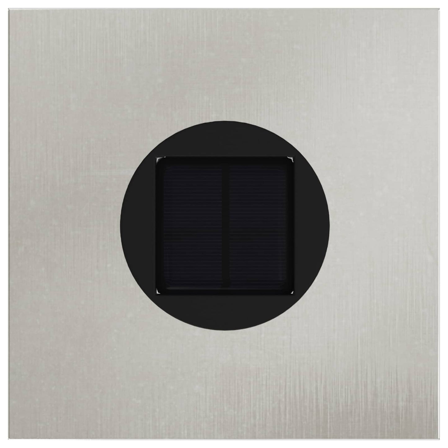 Solar LED Pad Licht 2 pcs Zilver Roestvrij staal is nu te koop bij PeponiXL, paradijselijk wonen!
