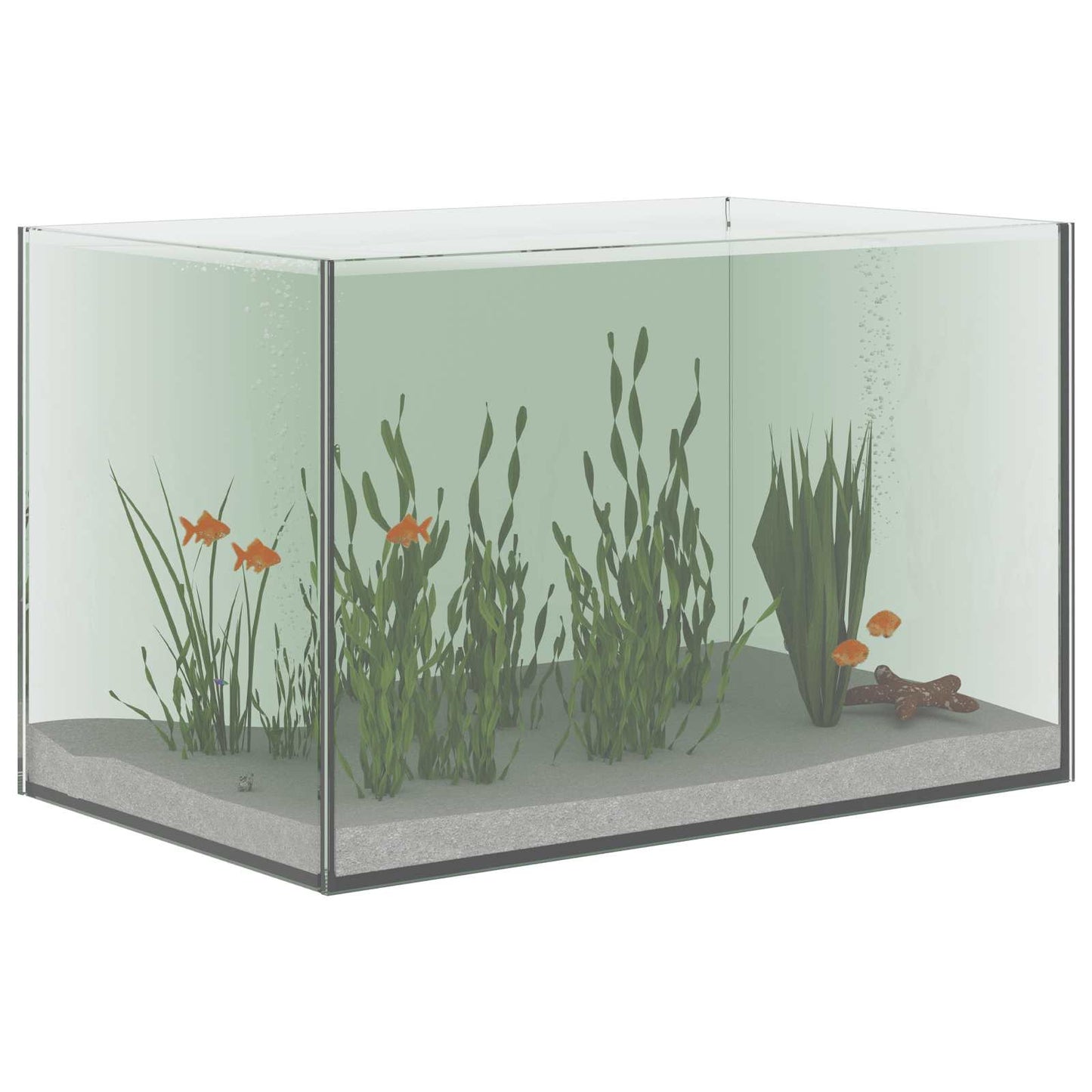Aquarium met opslag Doorzichtig 40 x 25 x 25 cm Glas is nu te koop bij PeponiXL, paradijselijk wonen!