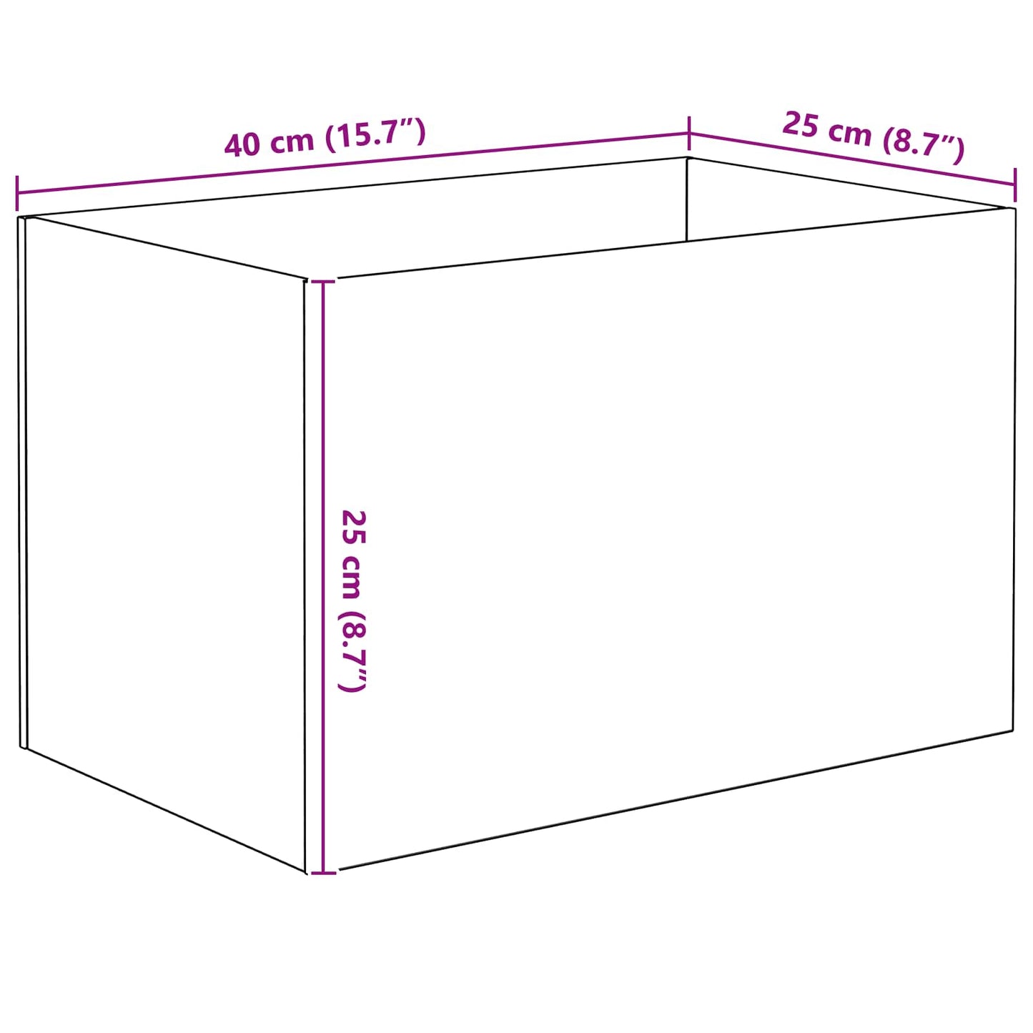 Aquarium met opslag Doorzichtig 40 x 25 x 25 cm Glas is nu te koop bij PeponiXL, paradijselijk wonen!