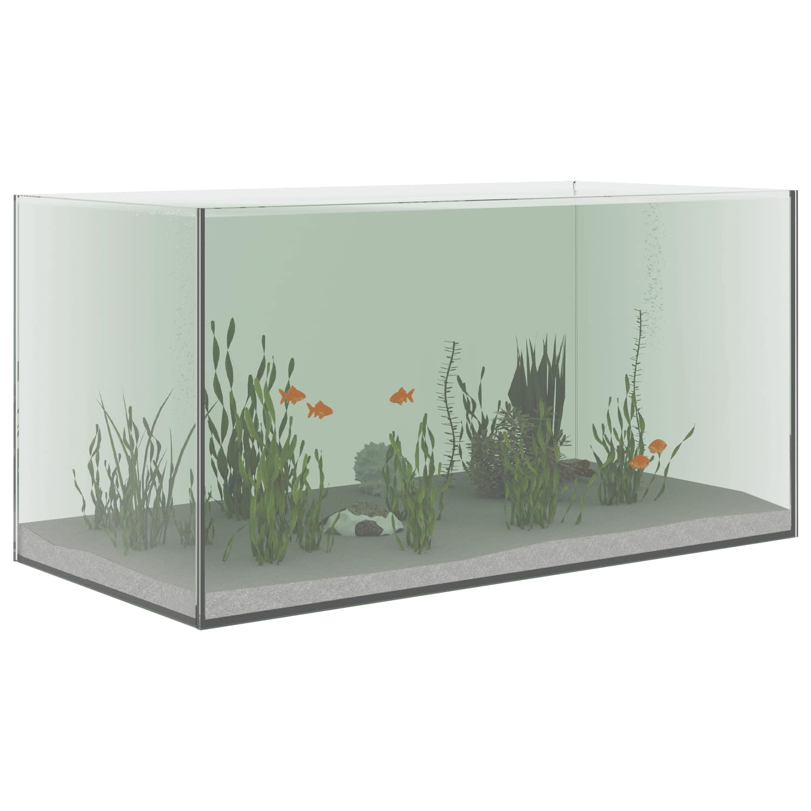 Aquarium met opslag Doorzichtig 60 x 30 x 30 cm Glas is nu te koop bij PeponiXL, paradijselijk wonen!