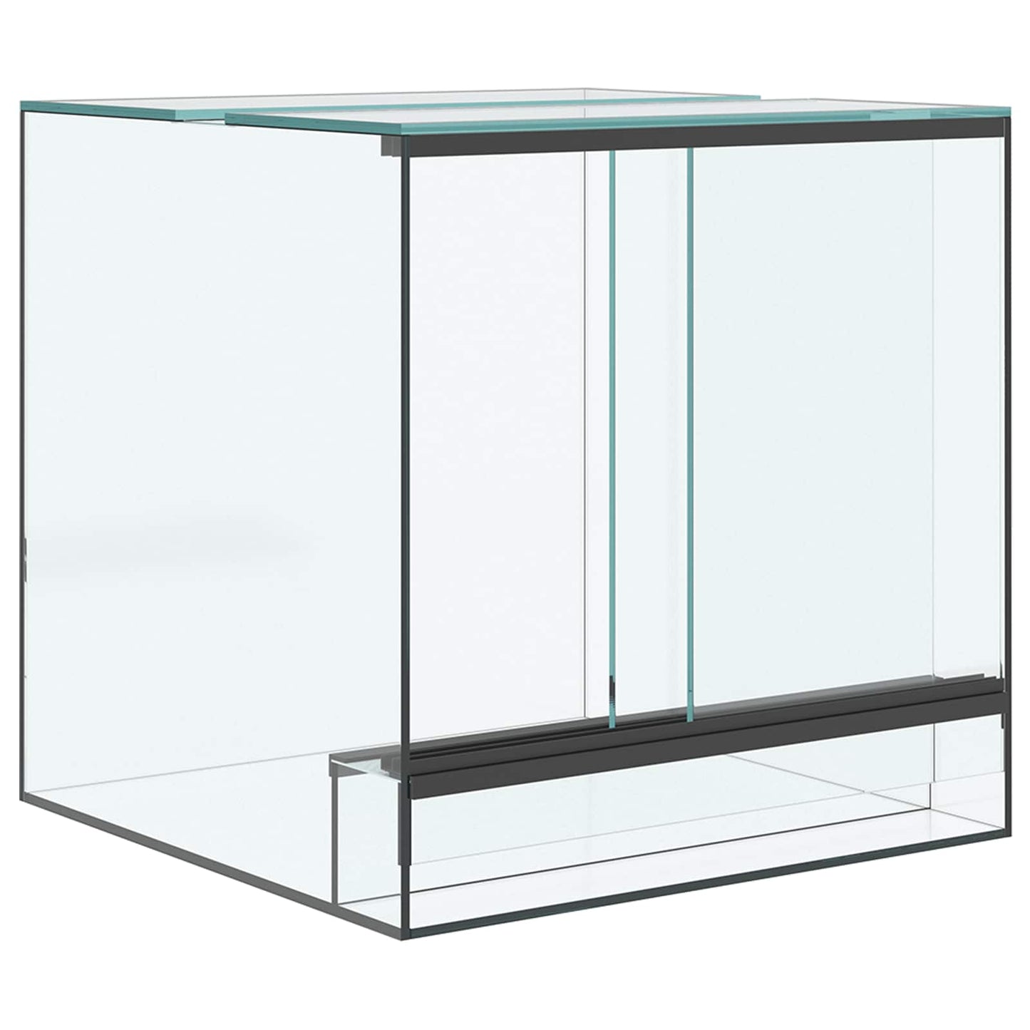 Terrarium met opslag Doorzichtig 30 x 30 x 30 cm Glas is nu te koop bij PeponiXL, paradijselijk wonen!