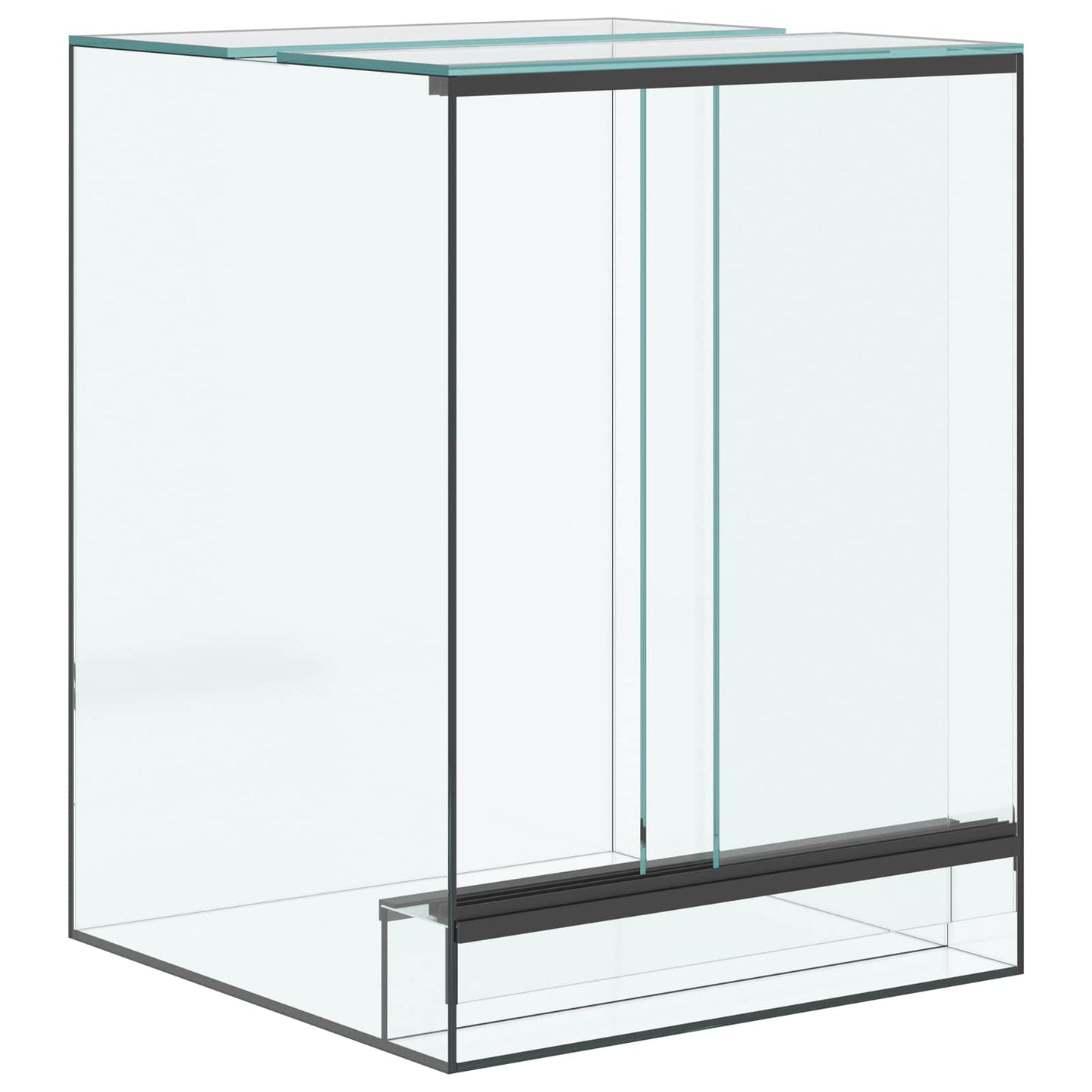 Terrarium met opslag Doorzichtig 30 x 30 x 40 cm Glas is nu te koop bij PeponiXL, paradijselijk wonen!