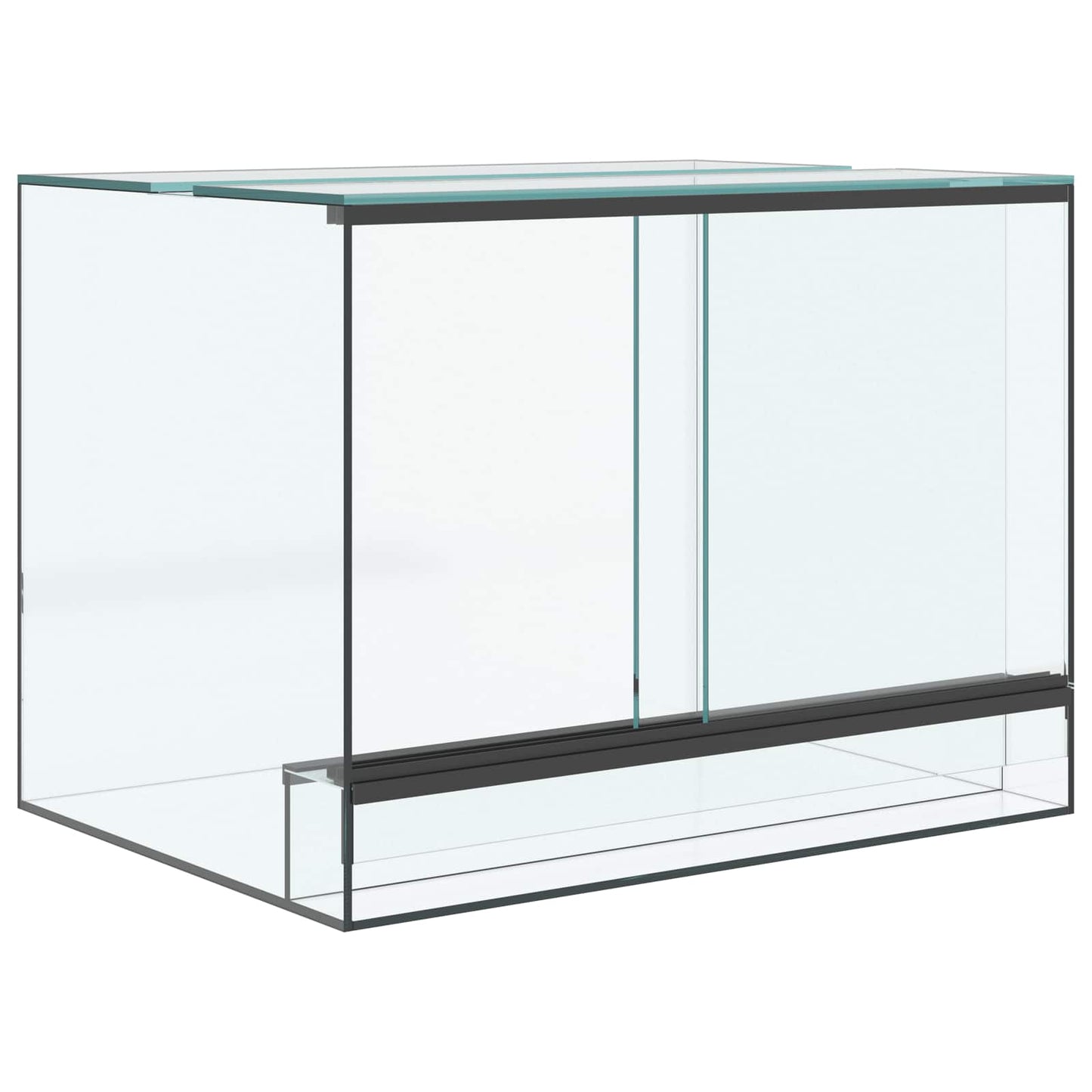 Terrarium met opslag Doorzichtig 40 x 30 x 30 cm Glas is nu te koop bij PeponiXL, paradijselijk wonen!