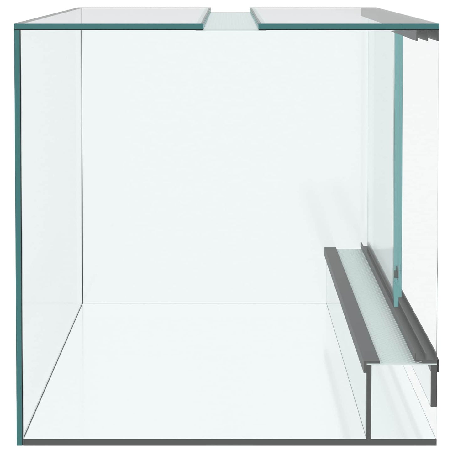 Terrarium met opslag Doorzichtig 40 x 30 x 30 cm Glas is nu te koop bij PeponiXL, paradijselijk wonen!
