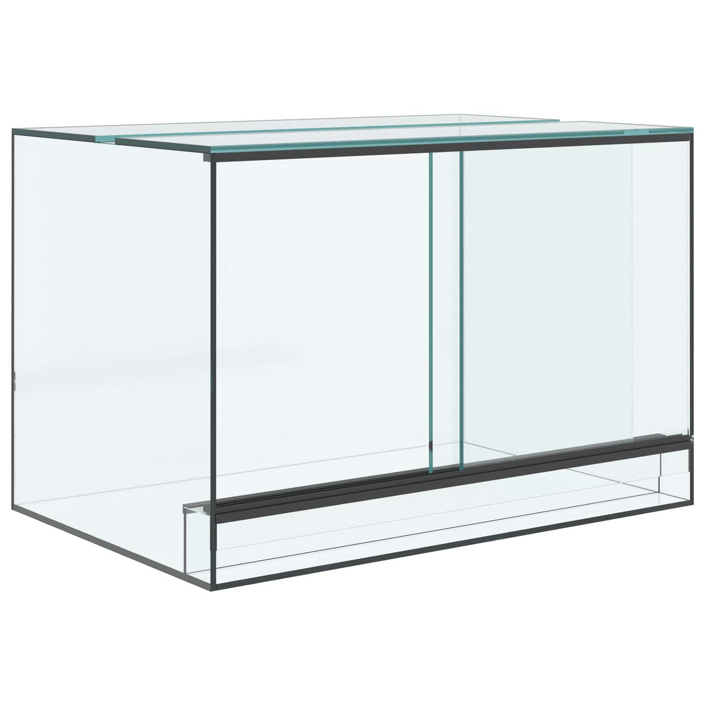 Terrarium met opslag Doorzichtig 60 x 40 x 40 cm Glas is nu te koop bij PeponiXL, paradijselijk wonen!