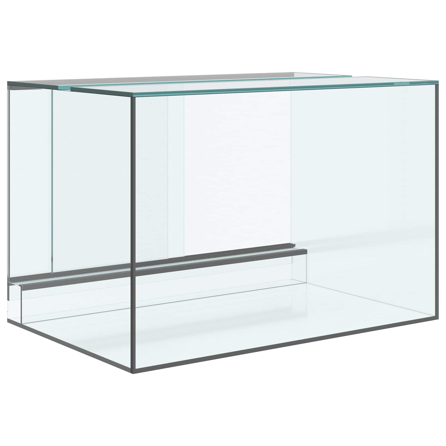Terrarium met opslag Doorzichtig 60 x 40 x 40 cm Glas is nu te koop bij PeponiXL, paradijselijk wonen!