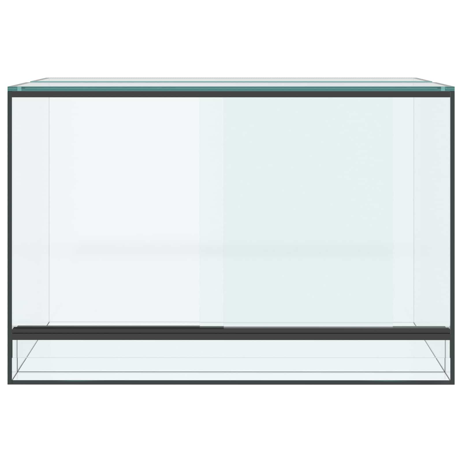 Terrarium met opslag Doorzichtig 60 x 40 x 40 cm Glas is nu te koop bij PeponiXL, paradijselijk wonen!