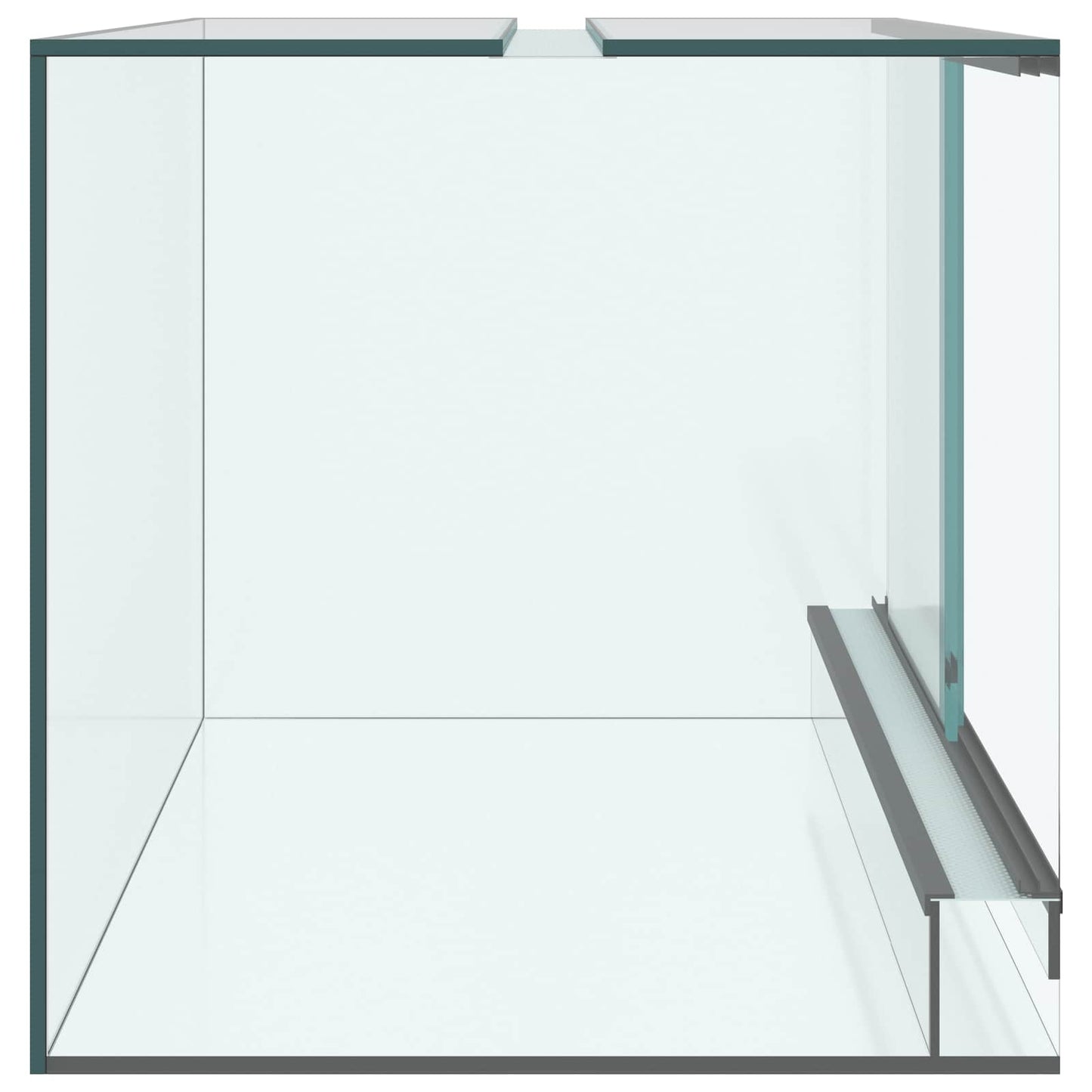 Terrarium met opslag Doorzichtig 60 x 40 x 40 cm Glas is nu te koop bij PeponiXL, paradijselijk wonen!