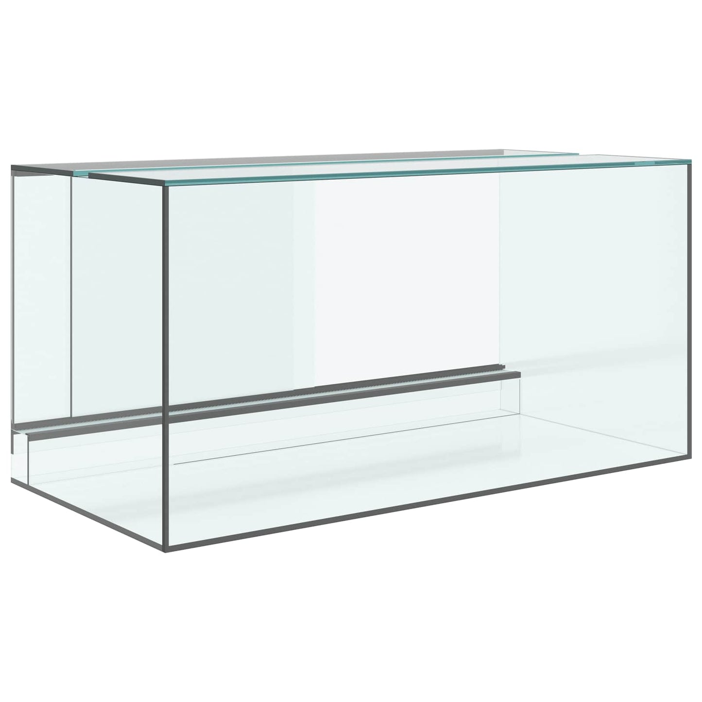 Terrarium met opslag Doorzichtig 80 x 40 x 40 cm Glas is nu te koop bij PeponiXL, paradijselijk wonen!
