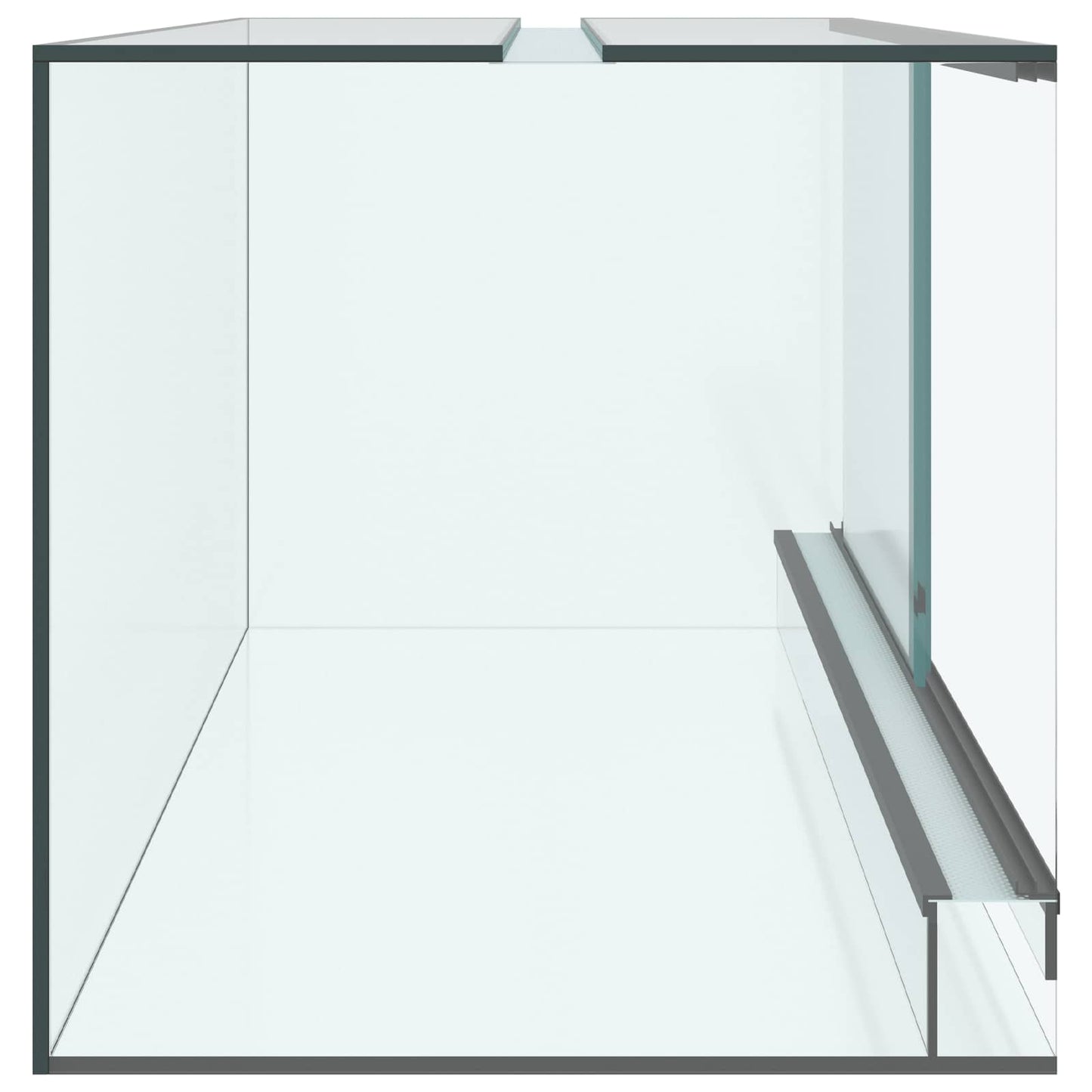 Terrarium met opslag Doorzichtig 80 x 40 x 40 cm Glas is nu te koop bij PeponiXL, paradijselijk wonen!
