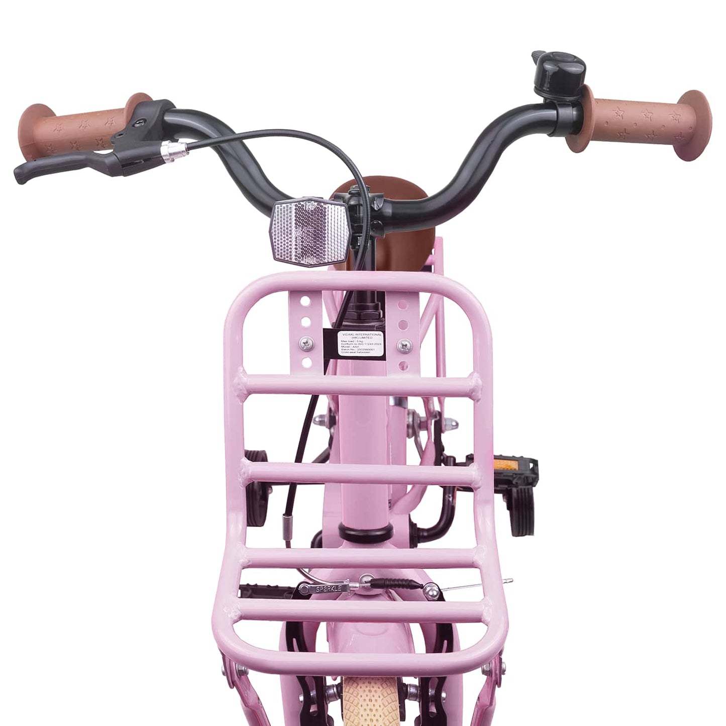 Kinderfiets 14 Inch voor 3-5 jaar oud Lichtroze is nu te koop bij PeponiXL, paradijselijk wonen!