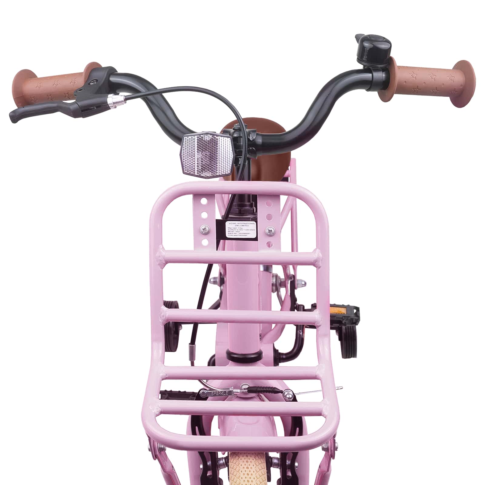 Kinderfiets 16 Inch voor 4-6 jaar oud Lichtroze is nu te koop bij PeponiXL, paradijselijk wonen!