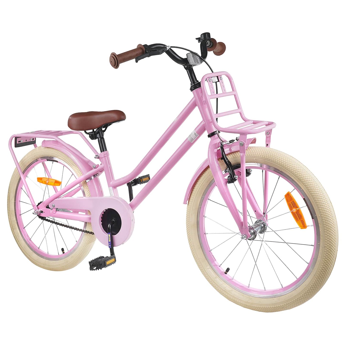 Kinderfiets 22 Inch voor 7-12 jaar oud Lichtroze is nu te koop bij PeponiXL, paradijselijk wonen!