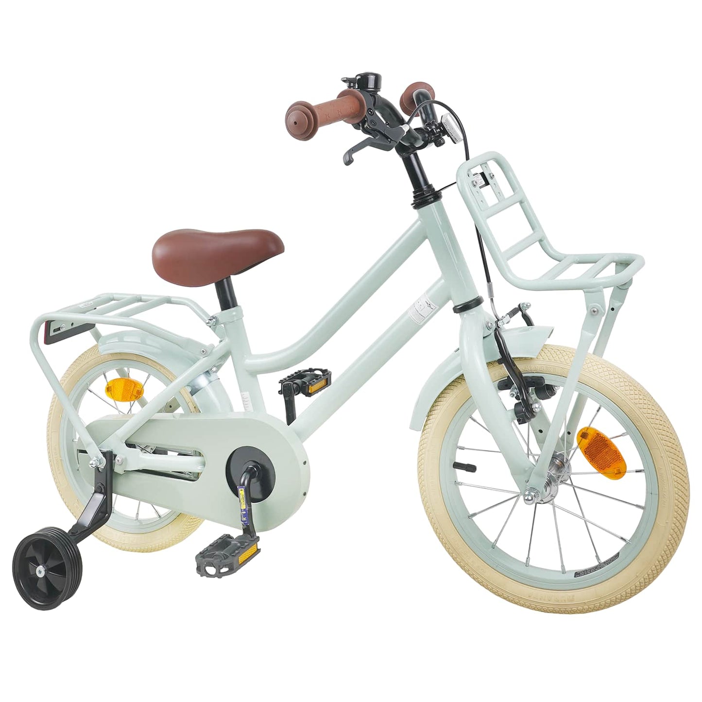 Kinderfiets 14 Inch voor 3-5 jaar oud Lichtgroen is nu te koop bij PeponiXL, paradijselijk wonen!