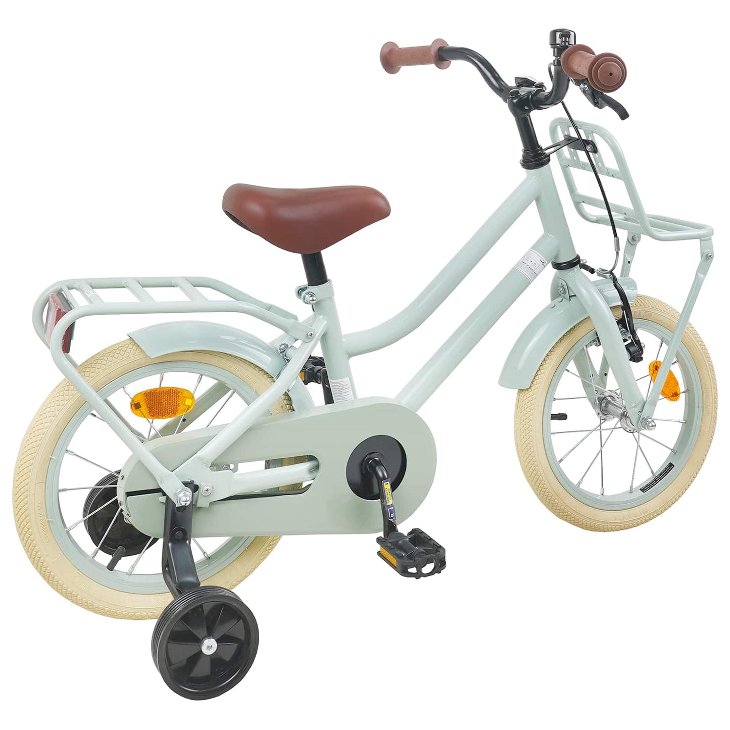 Kinderfiets 14 Inch voor 3-5 jaar oud Lichtgroen is nu te koop bij PeponiXL, paradijselijk wonen!