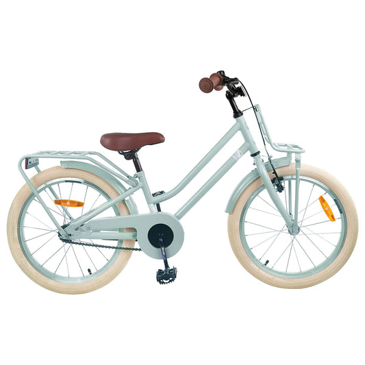 Kinderfiets 18 Inch voor 5-7 jaar Lichtgroen is nu te koop bij PeponiXL, paradijselijk wonen!