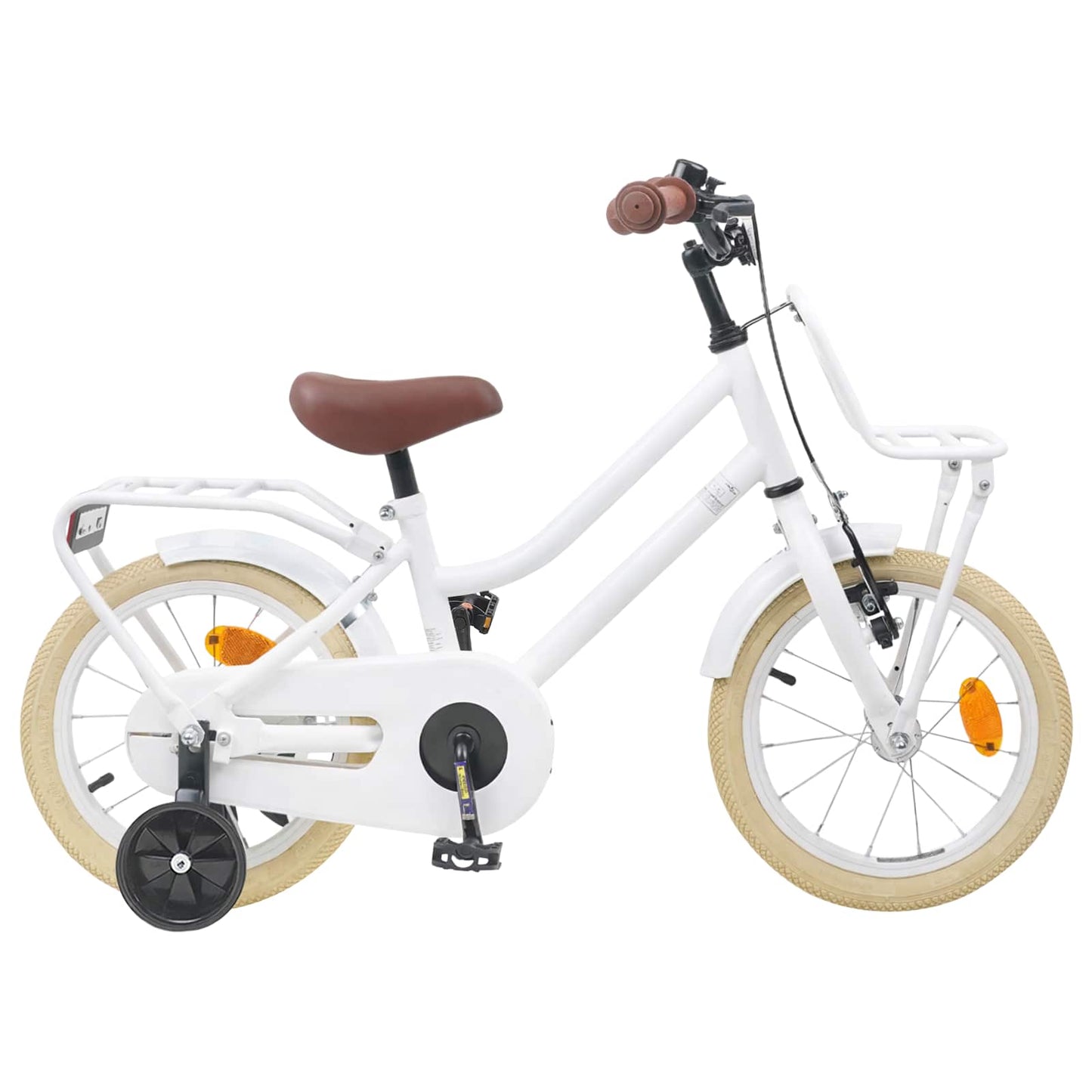 Kinderfiets 14 Inch voor 3-5 jaar oud Wit is nu te koop bij PeponiXL, paradijselijk wonen!