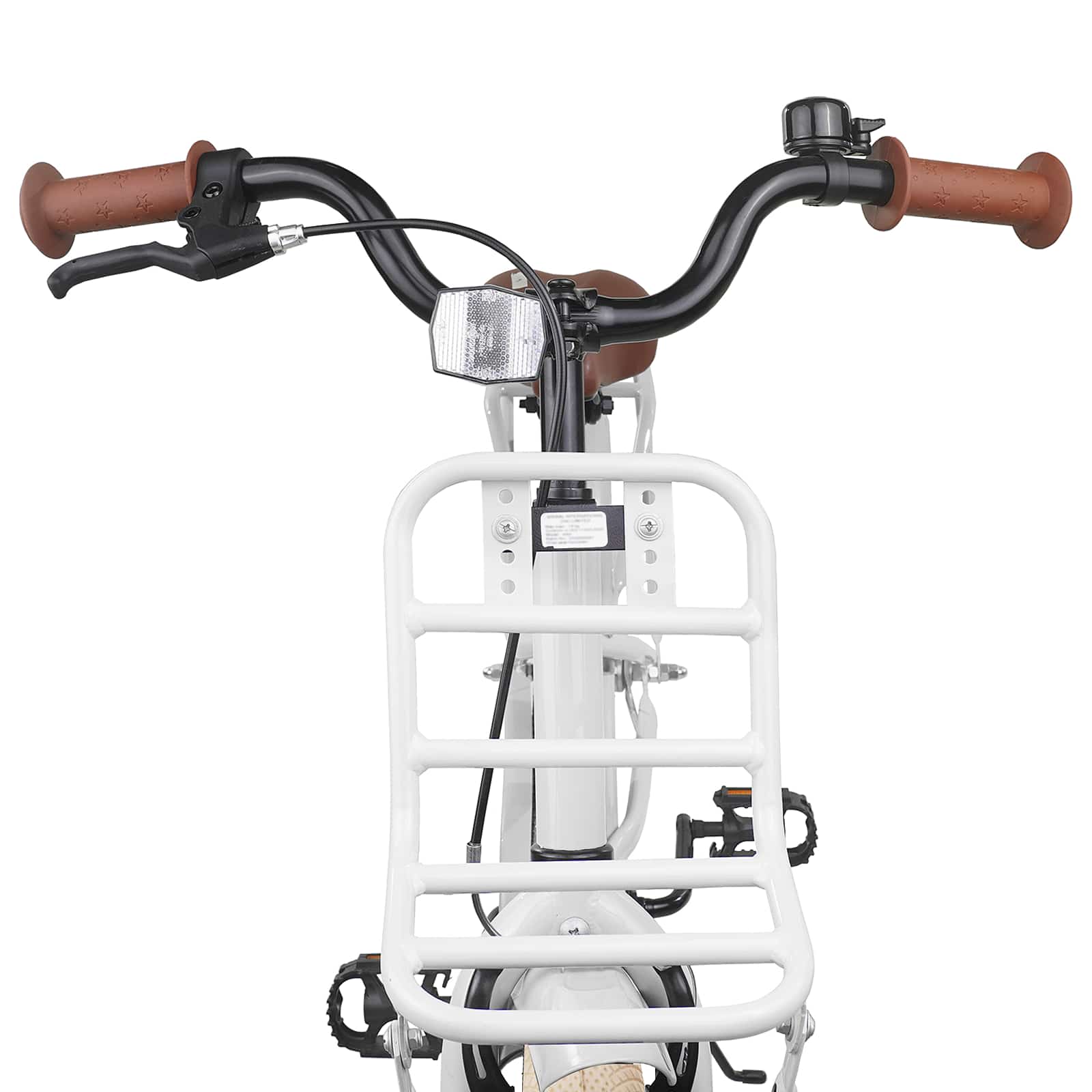 Kinderfiets 18 Inch voor 5-7 jaar Wit is nu te koop bij PeponiXL, paradijselijk wonen!