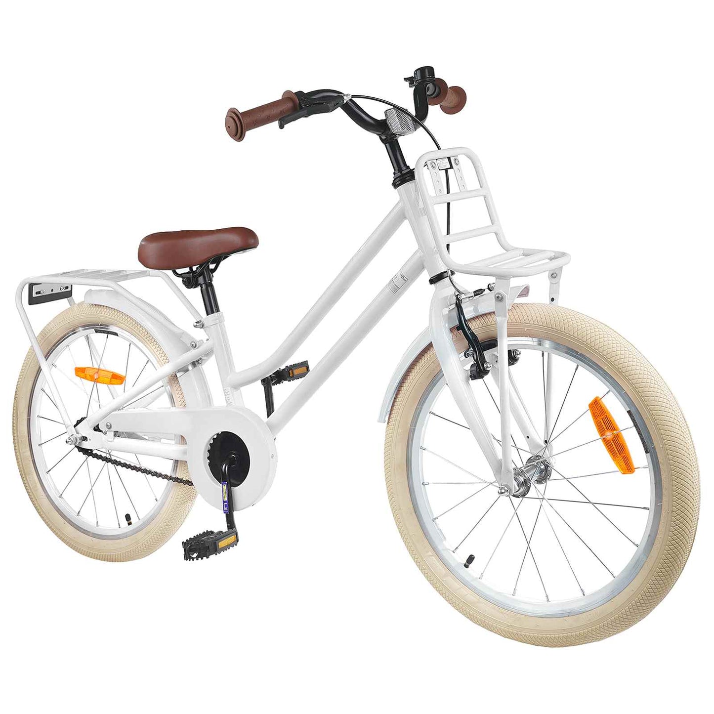 Kinderfiets 20 Inch voor 6-11 jaar oud Wit is nu te koop bij PeponiXL, paradijselijk wonen!