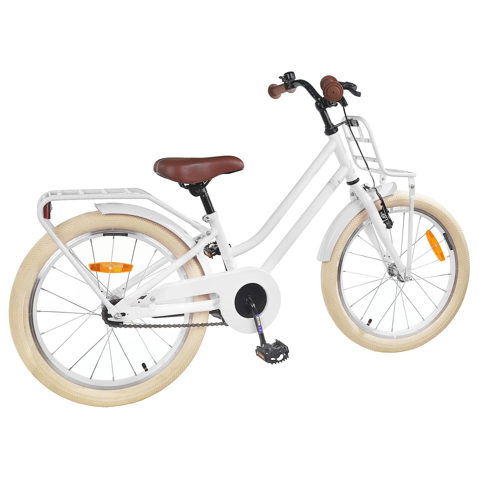 Kinderfiets 20 Inch voor 6-11 jaar oud Wit is nu te koop bij PeponiXL, paradijselijk wonen!