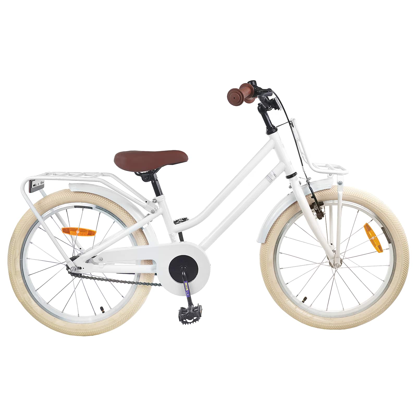 Kinderfiets 22 Inch voor 7-12 jaar oud Wit is nu te koop bij PeponiXL, paradijselijk wonen!