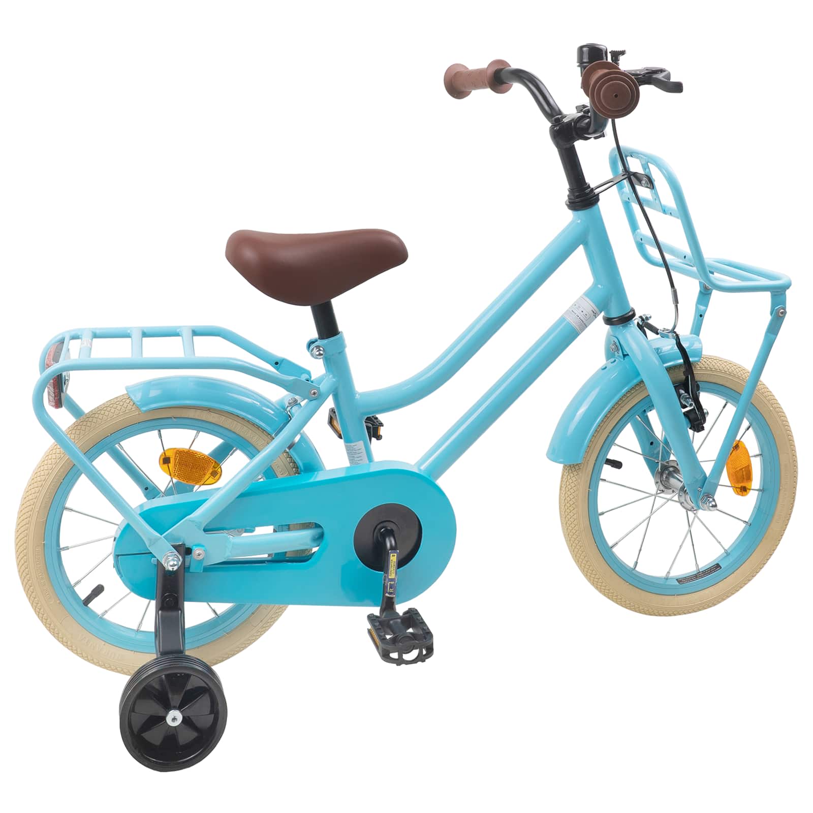 Kinderfiets 14 Inch voor 3-5 jaar oud Lichtblauw is nu te koop bij PeponiXL, paradijselijk wonen!