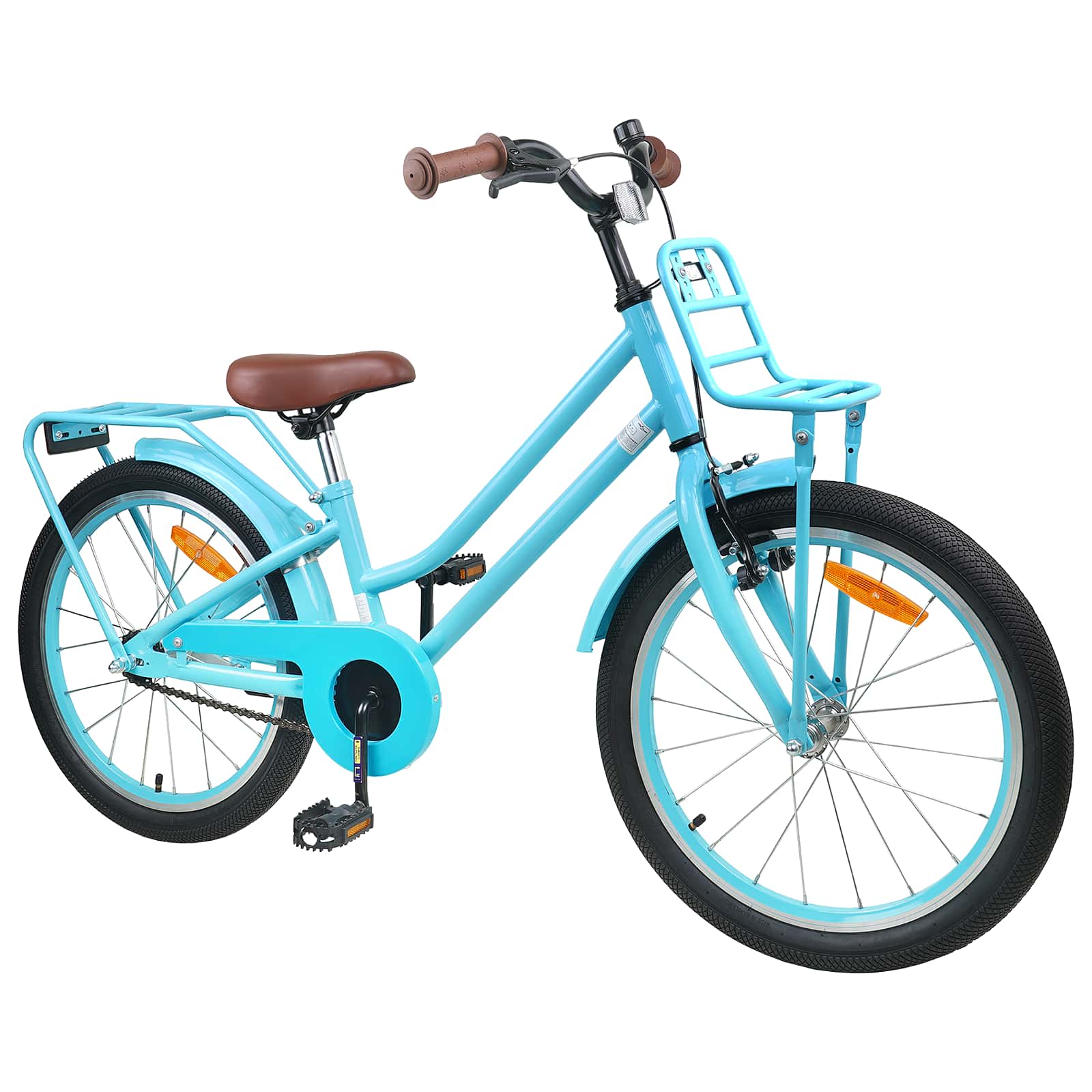 Kinderfiets 18 Inch voor 5-7 jaar Lichtblauw is nu te koop bij PeponiXL, paradijselijk wonen!