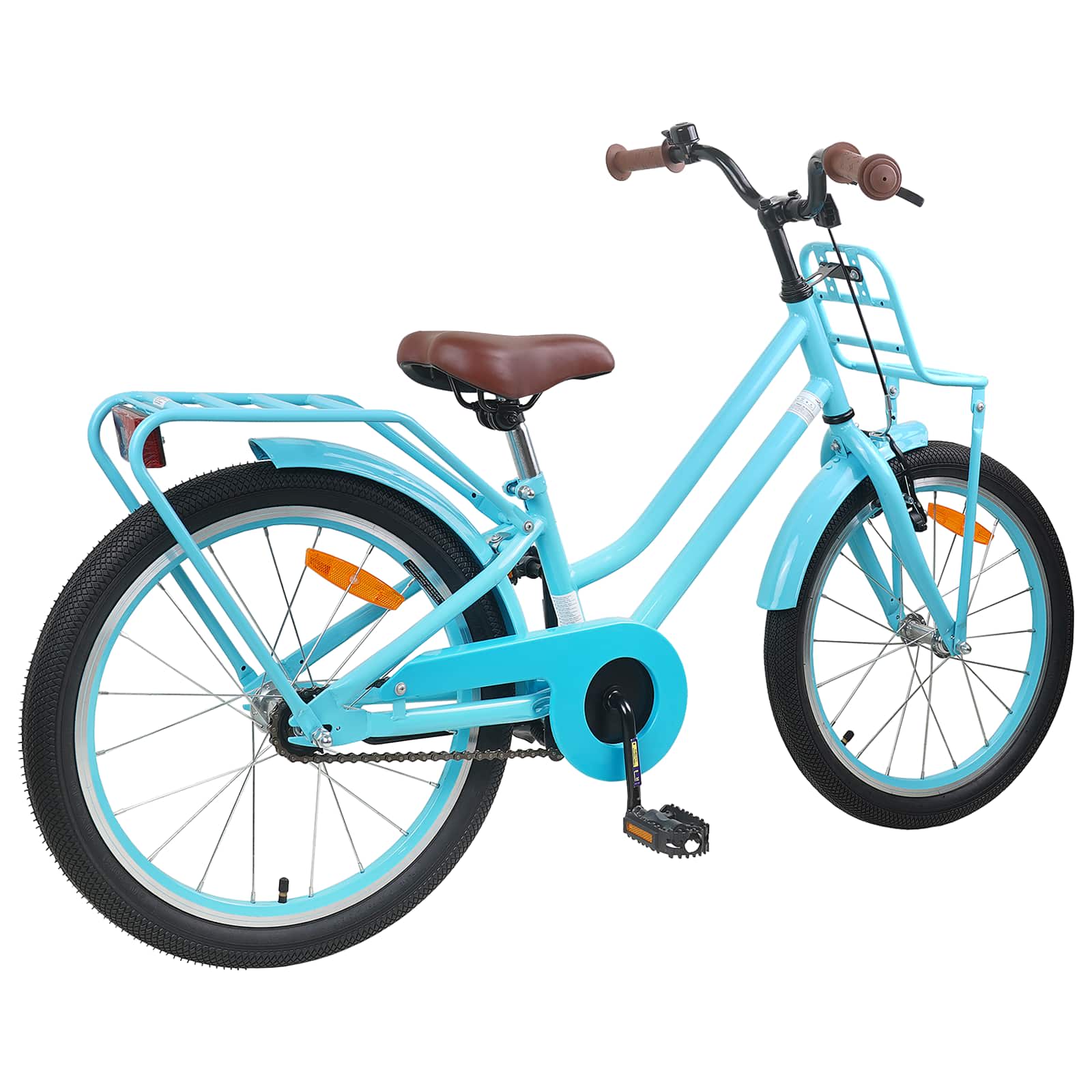 Kinderfiets 18 Inch voor 5-7 jaar Lichtblauw is nu te koop bij PeponiXL, paradijselijk wonen!