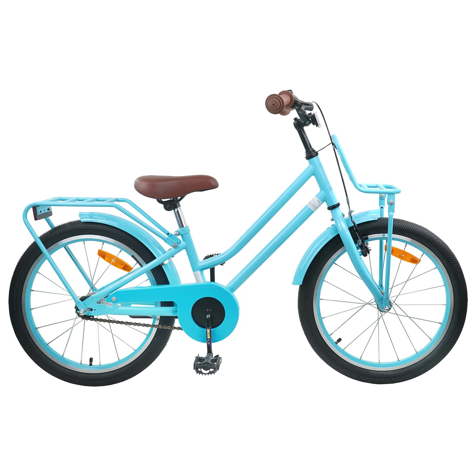 Kinderfiets 18 Inch voor 5-7 jaar Lichtblauw is nu te koop bij PeponiXL, paradijselijk wonen!