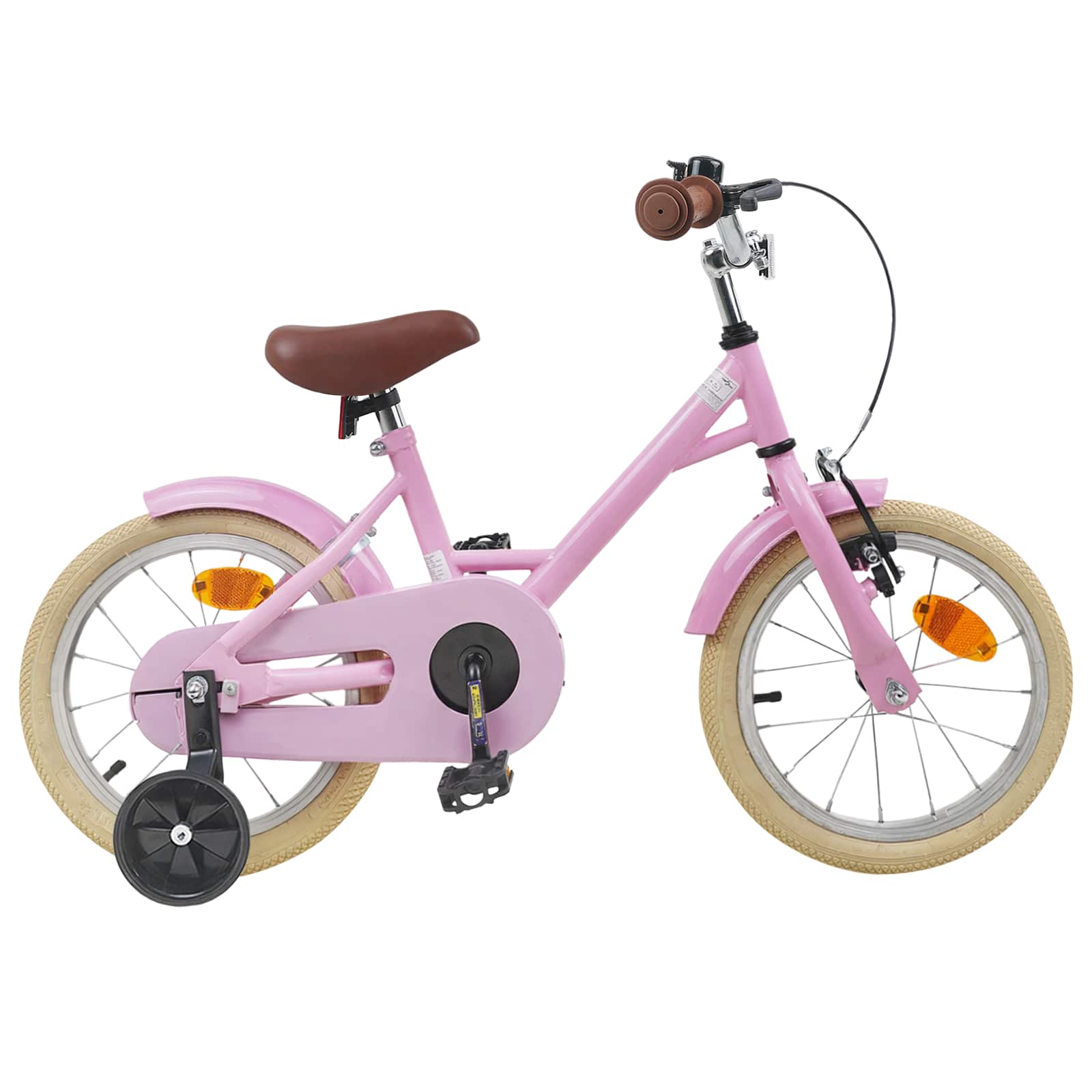 Kinderfiets 12 Inch voor 2-4 jaar oud Lichtroze is nu te koop bij PeponiXL, paradijselijk wonen!