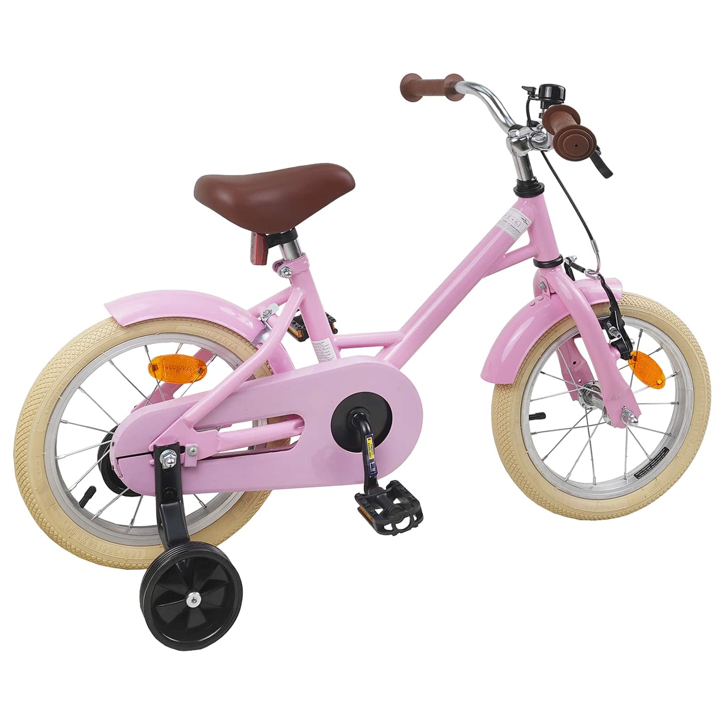 Kinderfiets 14 Inch voor 3-5 jaar oud Lichtroze is nu te koop bij PeponiXL, paradijselijk wonen!
