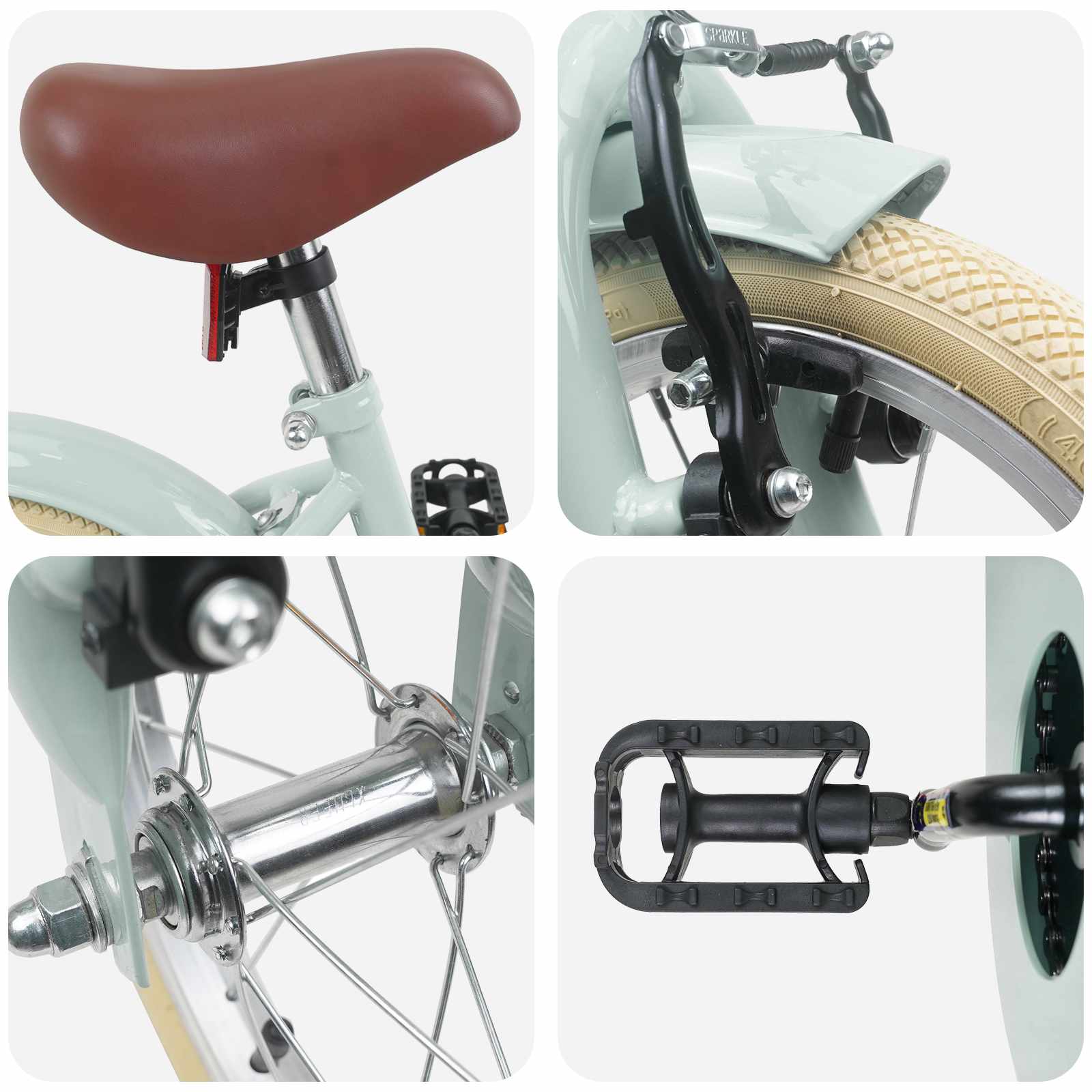 Kinderfiets 12 Inch voor 2-4 jaar oud Lichtgroen is nu te koop bij PeponiXL, paradijselijk wonen!