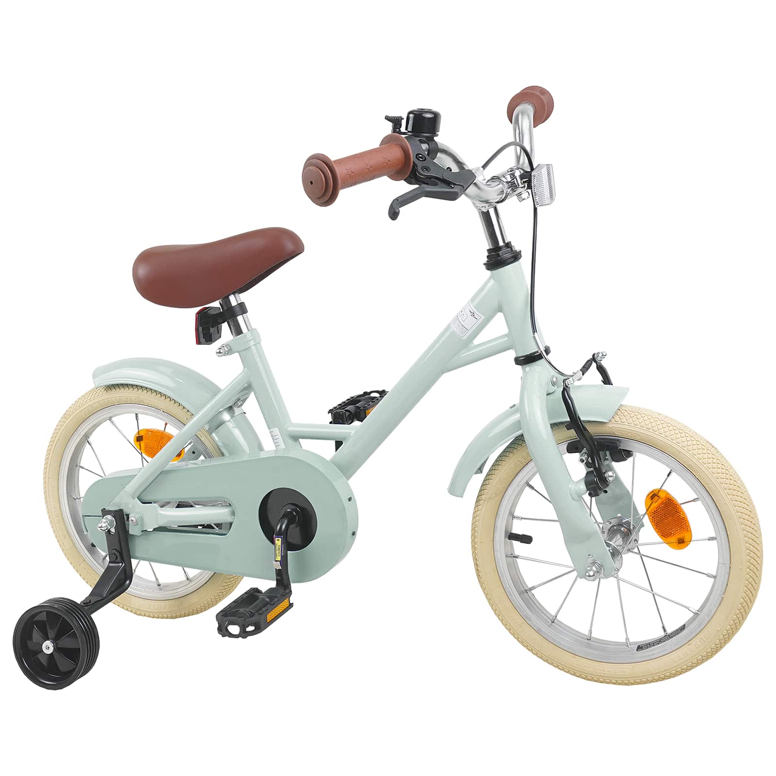 Kinderfiets 14 Inch voor 3-5 jaar oud Lichtgroen is nu te koop bij PeponiXL, paradijselijk wonen!