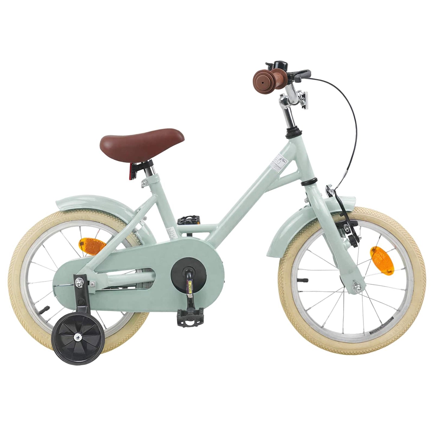 Kinderfiets 14 Inch voor 3-5 jaar oud Lichtgroen is nu te koop bij PeponiXL, paradijselijk wonen!