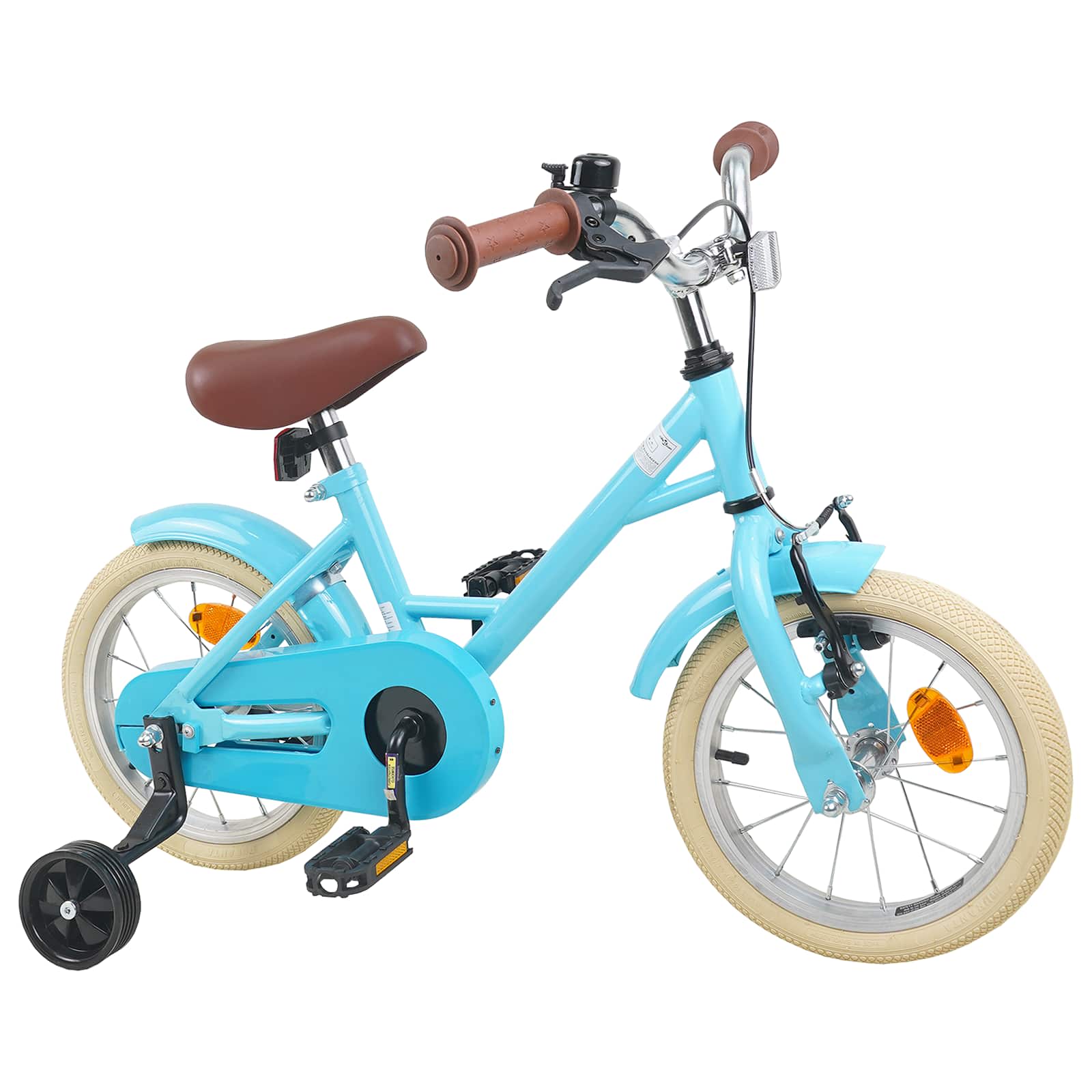 Kinderfiets 14 Inch voor 3-5 jaar oud Lichtblauw is nu te koop bij PeponiXL, paradijselijk wonen!