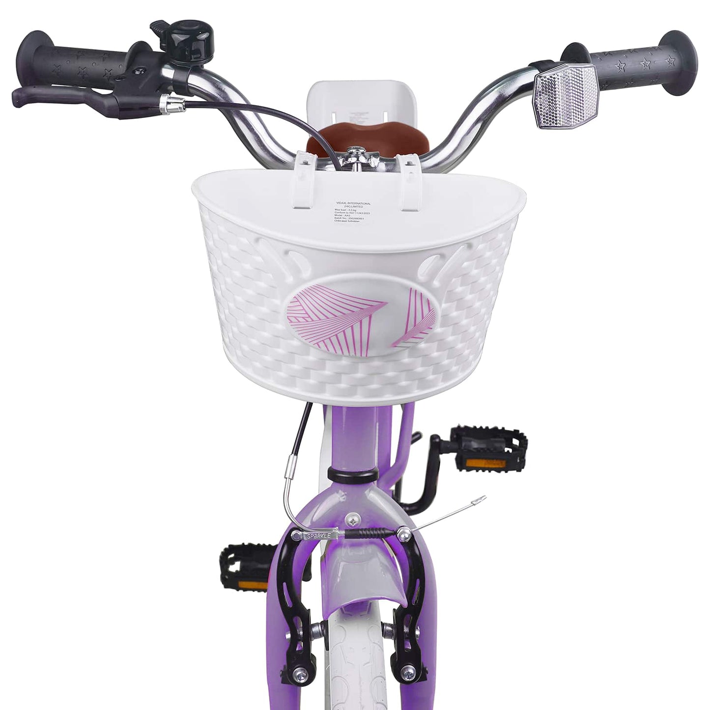 Kinderfiets 18 Inch voor 5-7 jaar Paars is nu te koop bij PeponiXL, paradijselijk wonen!